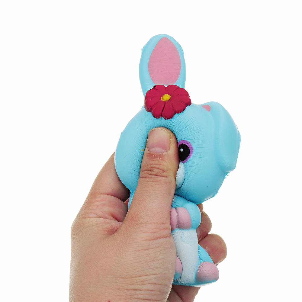 Long Ears Rabbit Squishy 12*6*6.5CM Slow Rising With Packaging Collection Gift Soft Toy