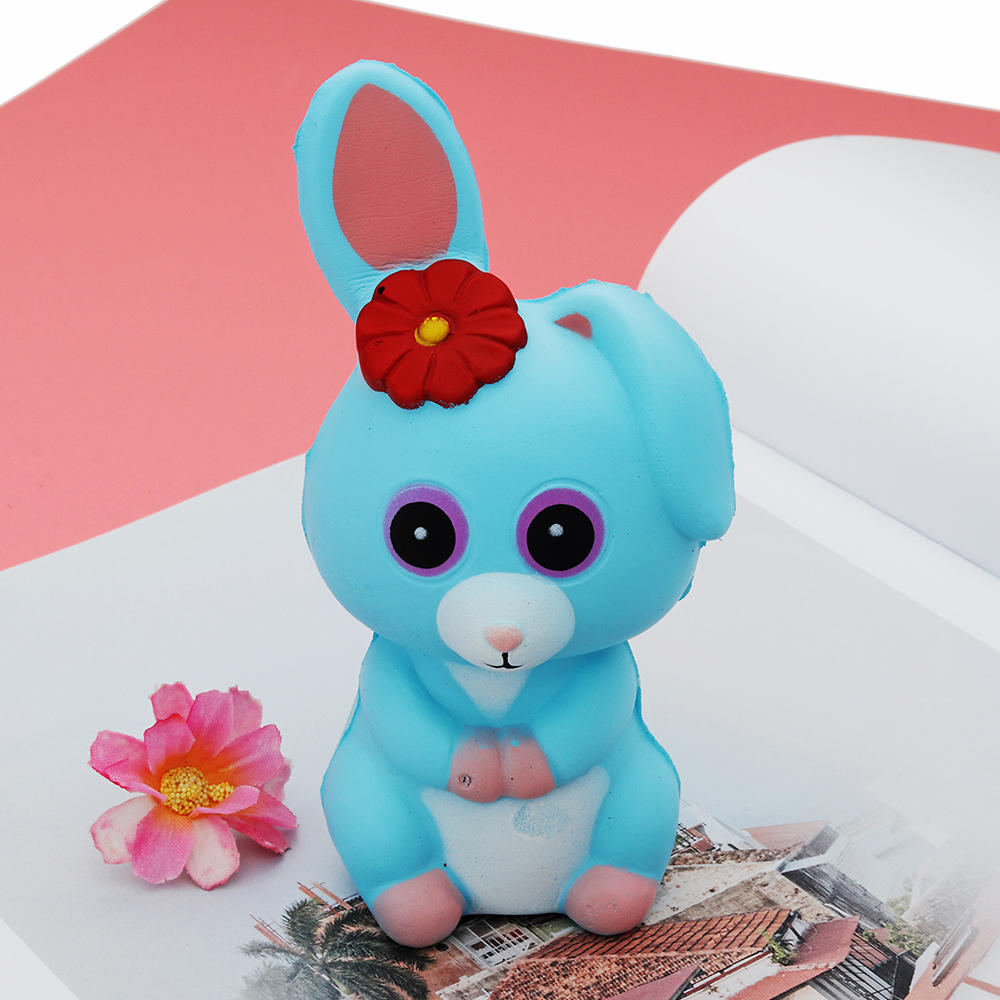 Long Ears Rabbit Squishy 12*6*6.5CM Slow Rising With Packaging Collection Gift Soft Toy