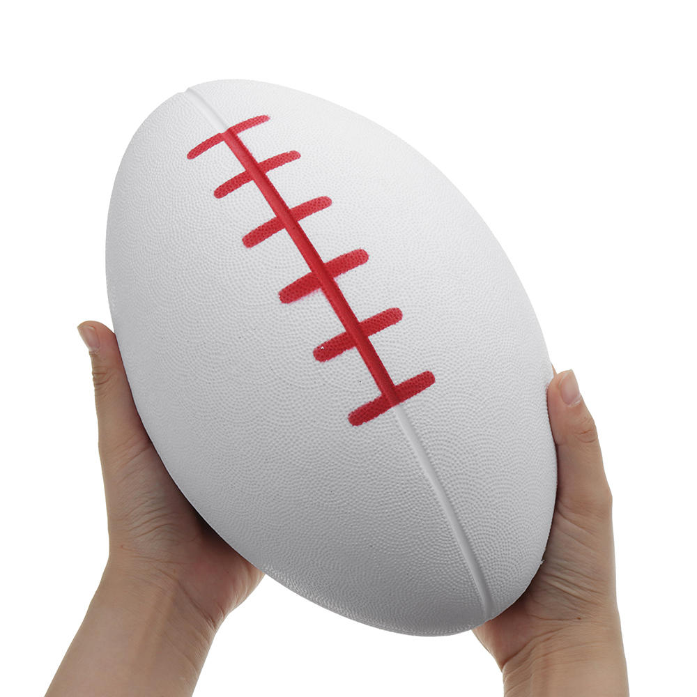 Huge Squishy Rugby Football 27.3*17.5cm Giant Kawaii Cute Soft Solw Rising Toy Cartoon Gift Collection