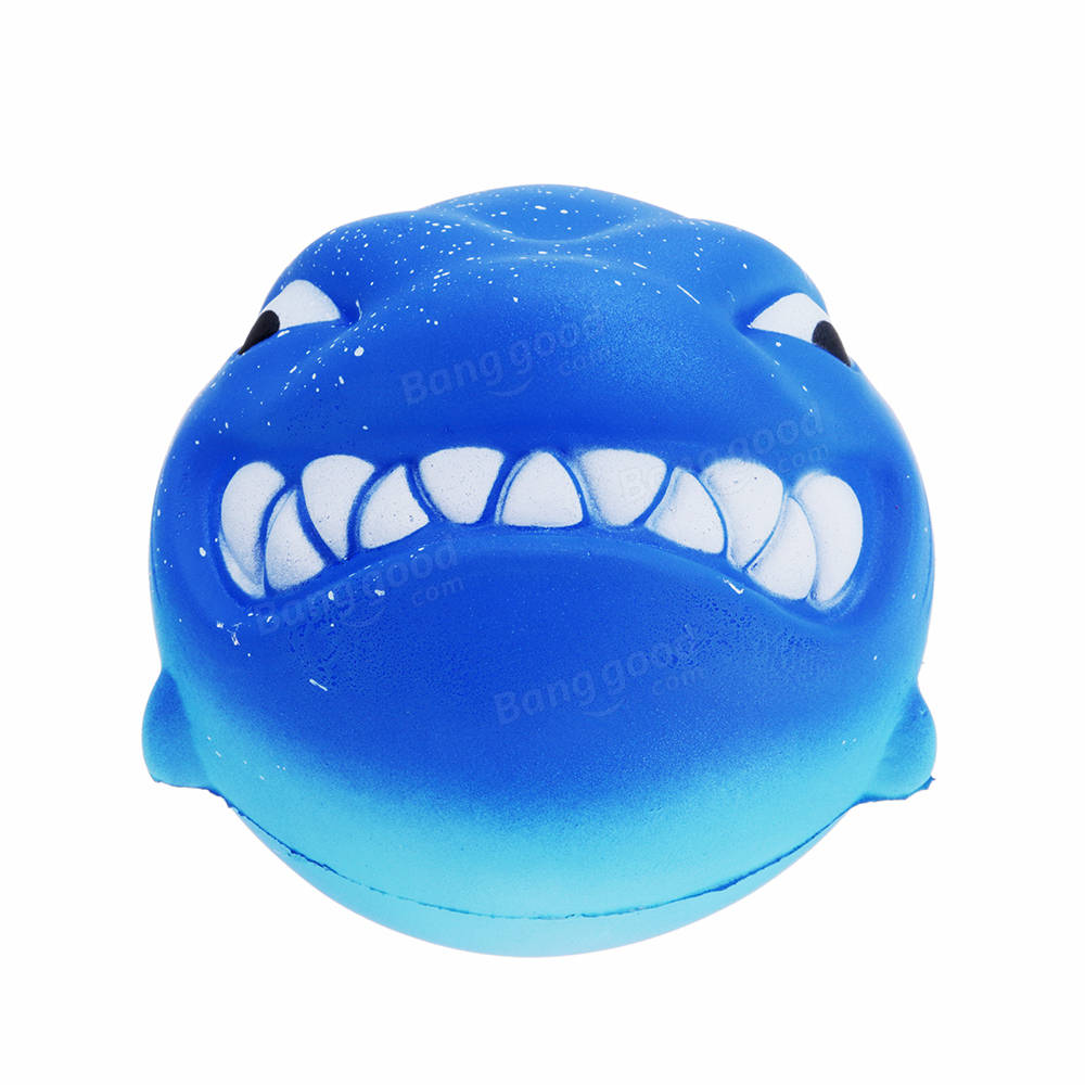 Squishy Animal Fierce Shark 11cm Slow Rising Toy Gift Collection With Packing COD