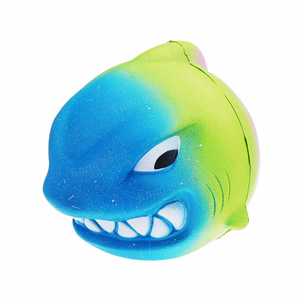 Squishy Animal Fierce Shark 11cm Slow Rising Toy Gift Collection With Packing COD