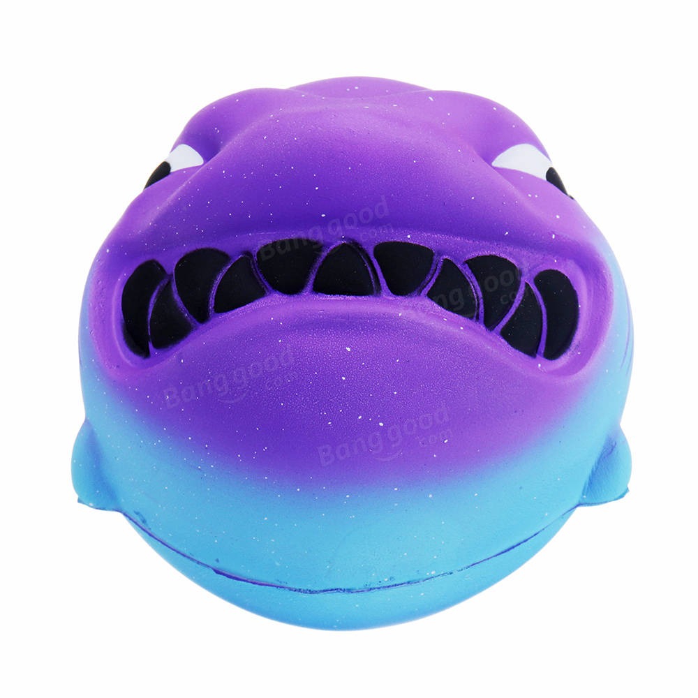 Squishy Animal Fierce Shark 11cm Slow Rising Toy Gift Collection With Packing COD