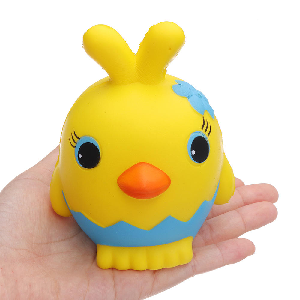 Yellow Chick Squishy Slow Rising Scented Toy Gift Collection COD