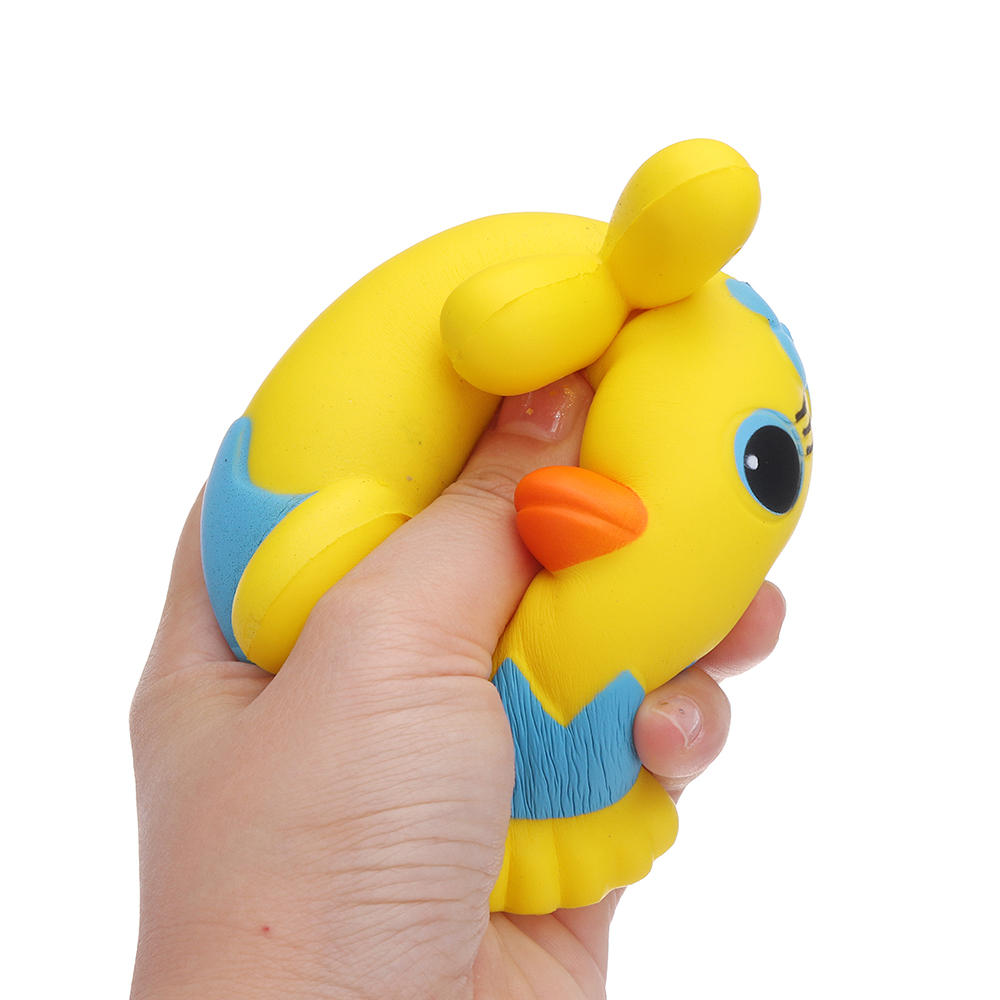 Yellow Chick Squishy Slow Rising Scented Toy Gift Collection COD