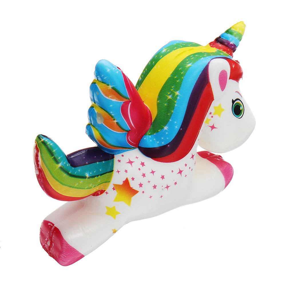 IKUURANI Unicorn Squishy 10.5*8CM Cute Slow Rising Toy Decor Gift With Original Packing