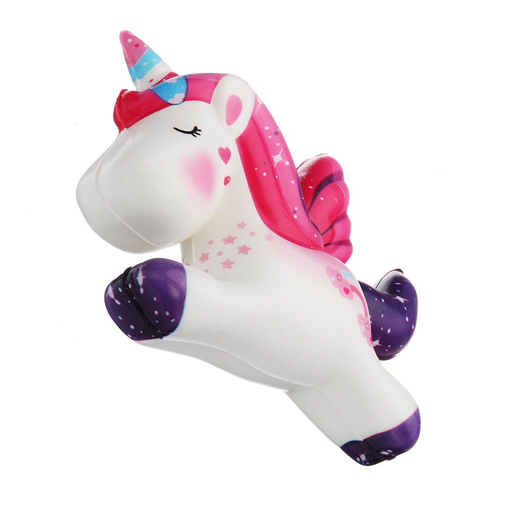 IKUURANI Unicorn Squishy 10.5*8CM Cute Slow Rising Toy Decor Gift With Original Packing