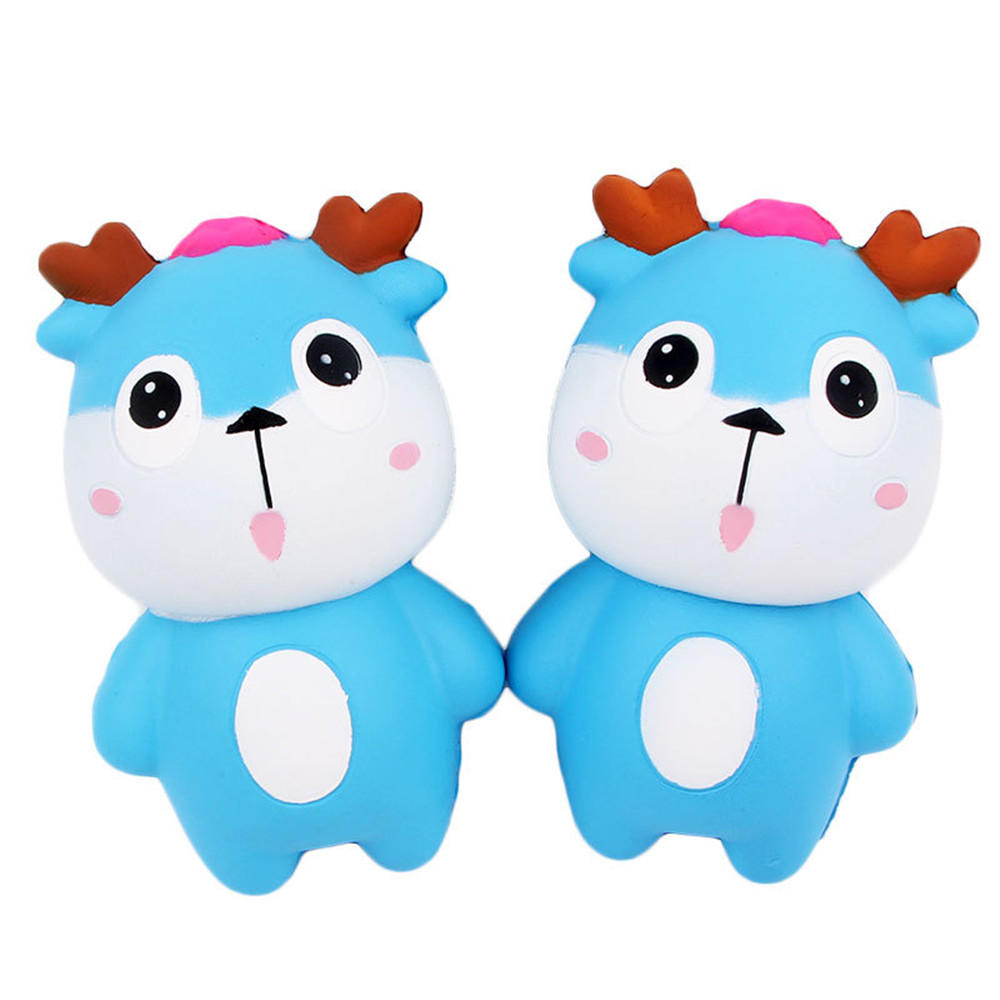 Deer Squishy 15*9CM Soft Slow Rising With Packaging Collection Gift Toy COD