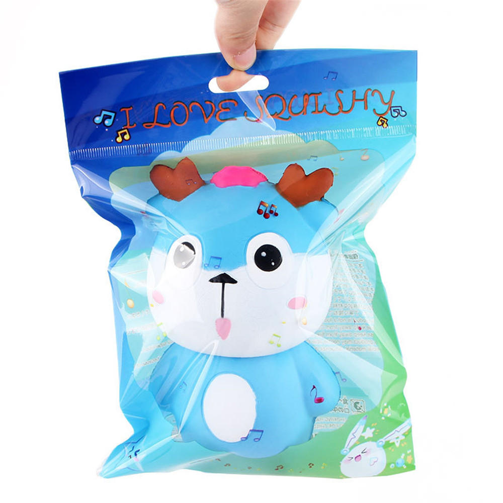 Deer Squishy 15*9CM Soft Slow Rising With Packaging Collection Gift Toy COD