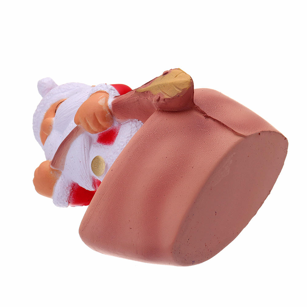 Cooland Christmas Rowing Man Squishy 12.4×10.2×7.5CM Soft Slow Rising With Packaging Collection Gift