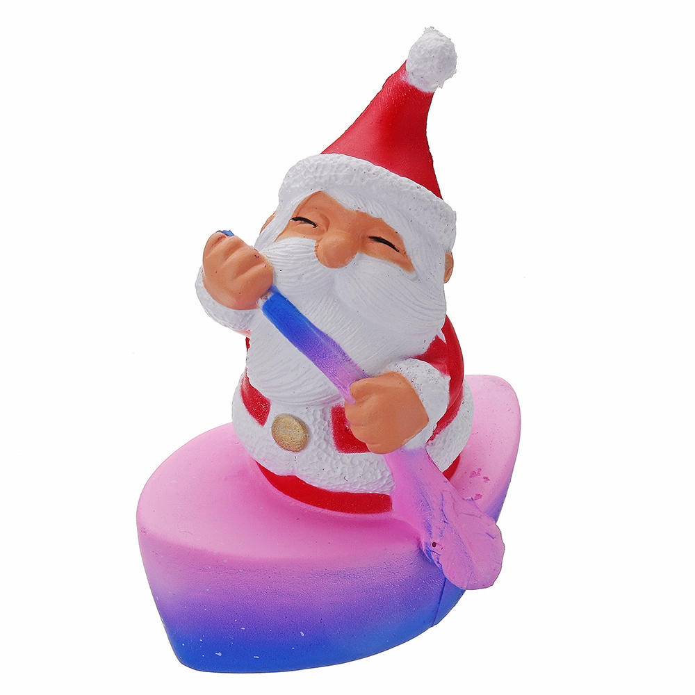 Cooland Christmas Rowing Man Squishy 12.4×10.2×7.5CM Soft Slow Rising With Packaging Collection Gift