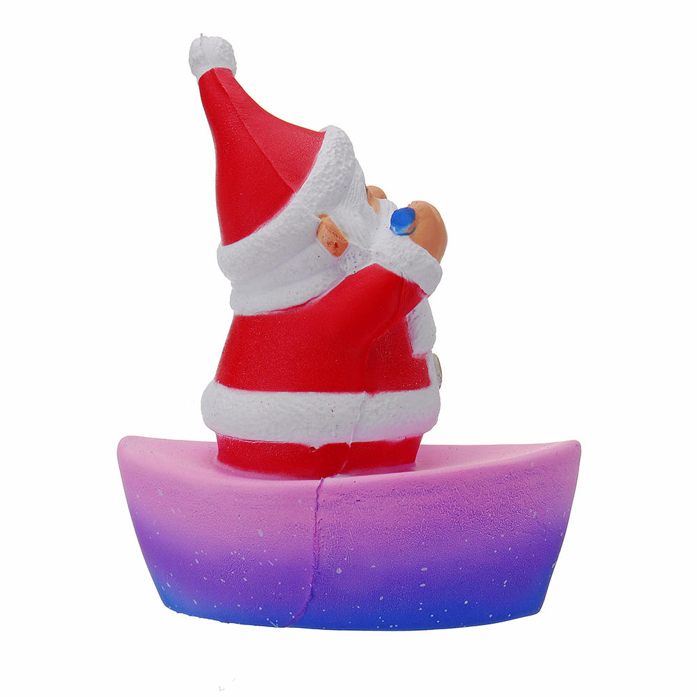 Cooland Christmas Rowing Man Squishy 12.4×10.2×7.5CM Soft Slow Rising With Packaging Collection Gift