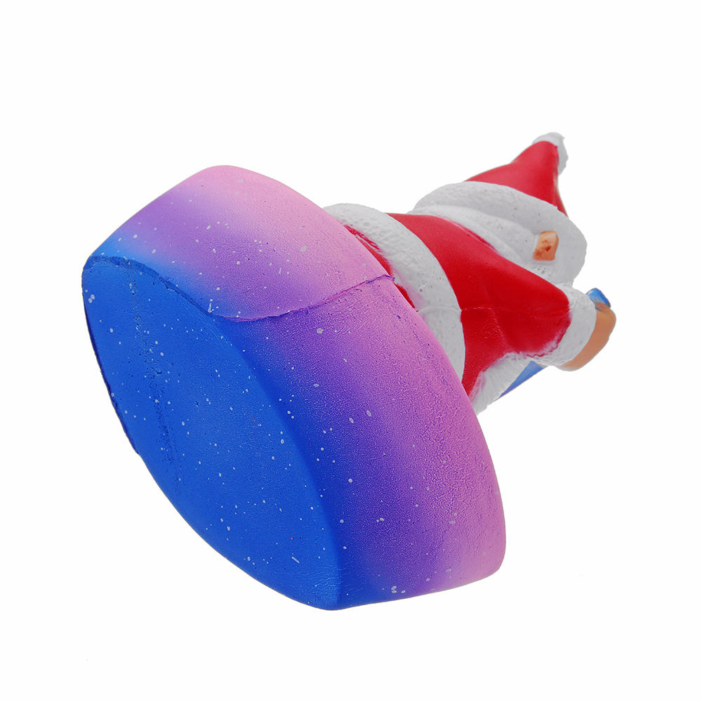 Cooland Christmas Rowing Man Squishy 12.4×10.2×7.5CM Soft Slow Rising With Packaging Collection Gift