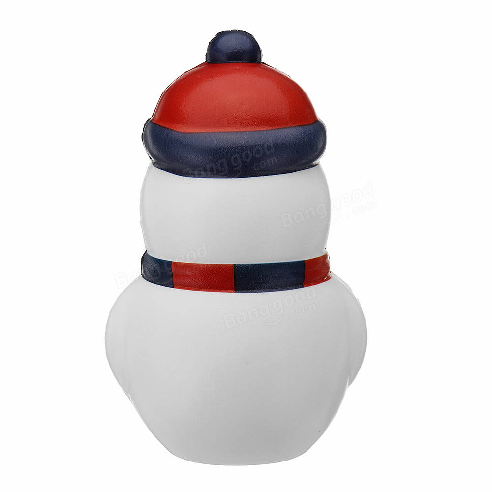 Cooland Christmas Snowman Squishy 14.4×9.2×8.1CM Soft Slow Rising With Packaging Collection Gift Toy