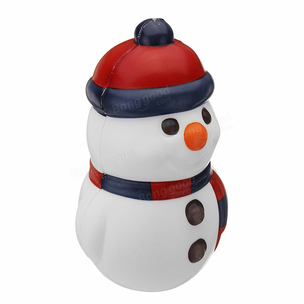 Cooland Christmas Snowman Squishy 14.4×9.2×8.1CM Soft Slow Rising With Packaging Collection Gift Toy