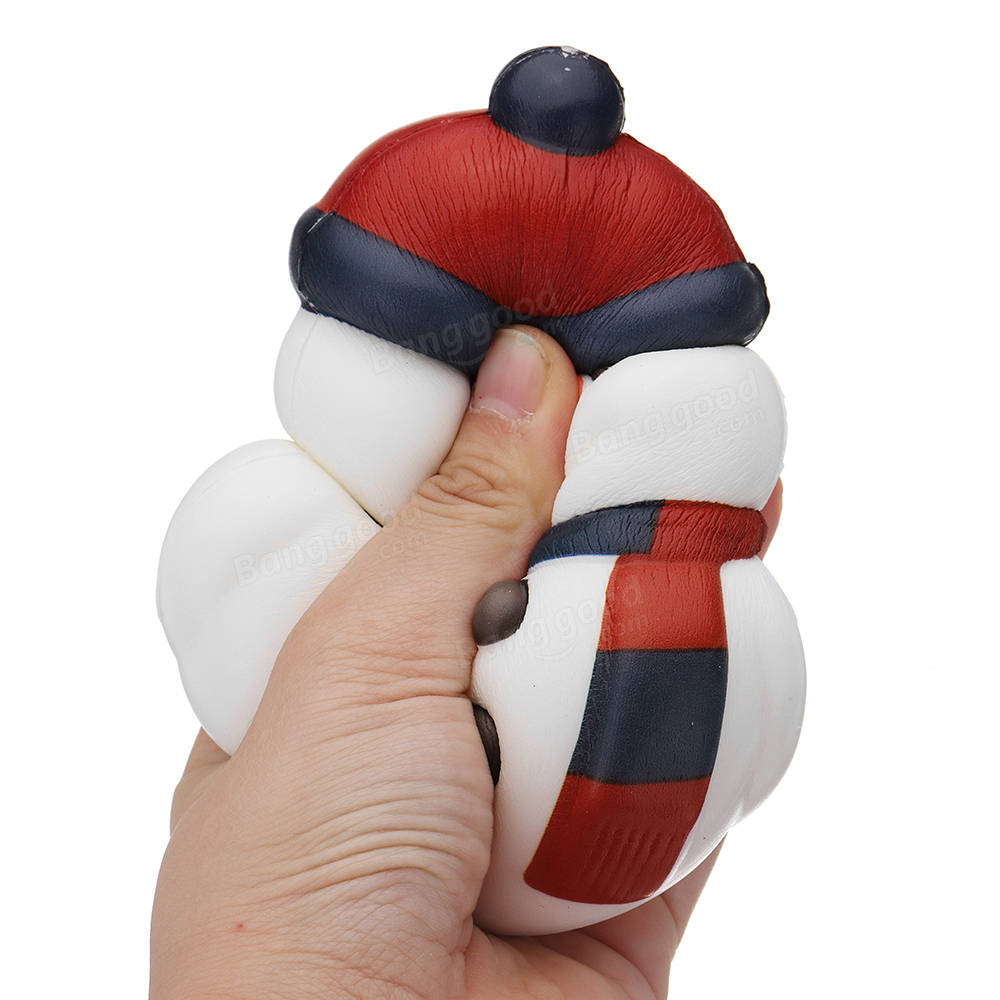 Cooland Christmas Snowman Squishy 14.4×9.2×8.1CM Soft Slow Rising With Packaging Collection Gift Toy