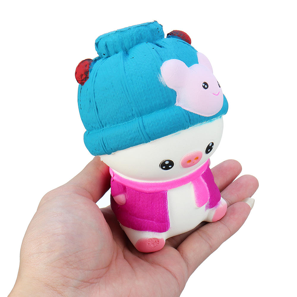 11.5*8*6CM Squishy Baby Pig Slow Rising Toy Toy Gift Phone Bag Pendant COD