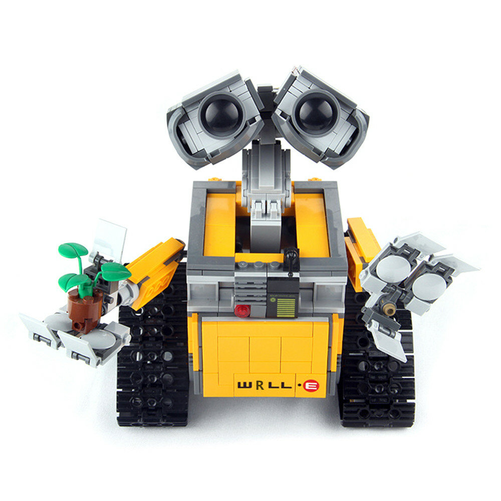 687pcs WRll-E Robot 18cm Blocks Toy Idea Technic Figures Model Building Kits Block Bricks Educational Christmas Toy Birthday Gif