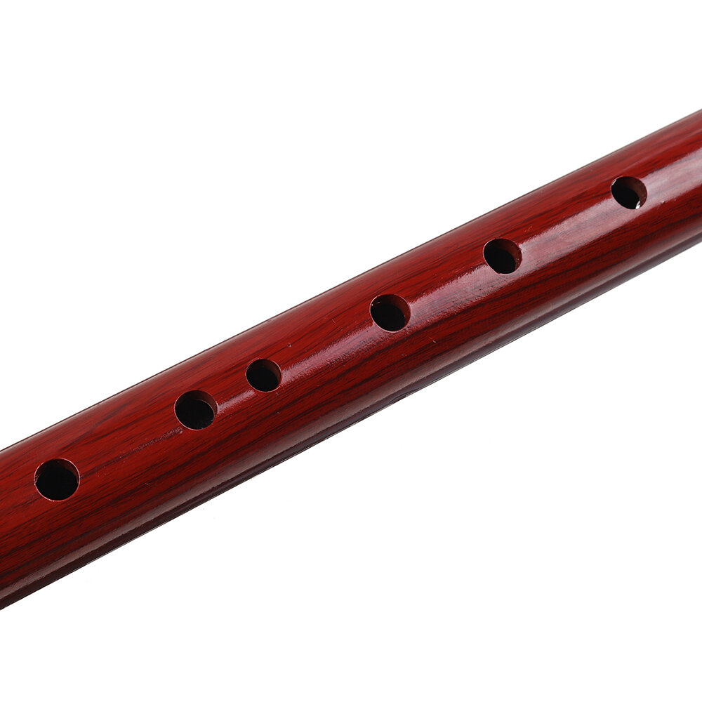 G/F Key Chinese Bamboo Woodwind Flute Natural Purple Bamboo Bawu COD