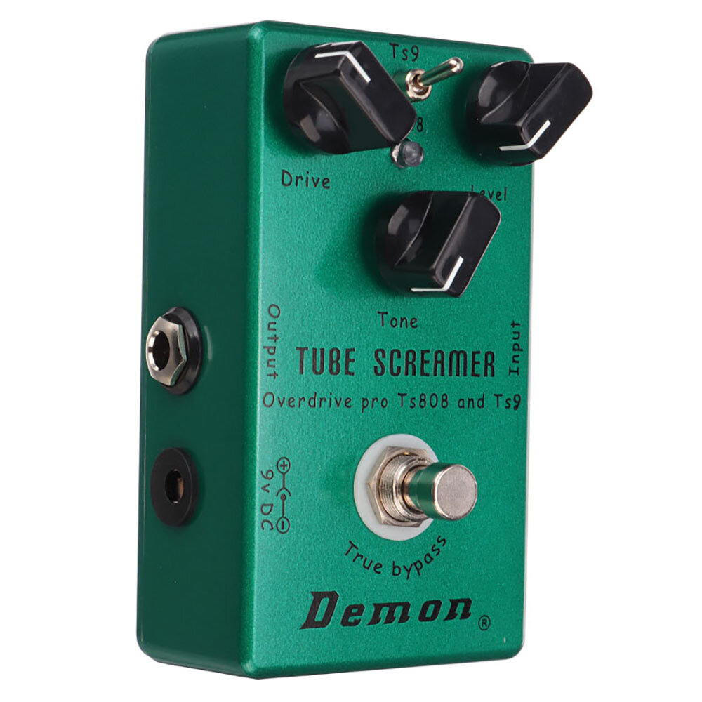 MOSKY Demon TS808 Tube Screamer Overdrive Pro Vintage Electric Guitar Effect Pedal