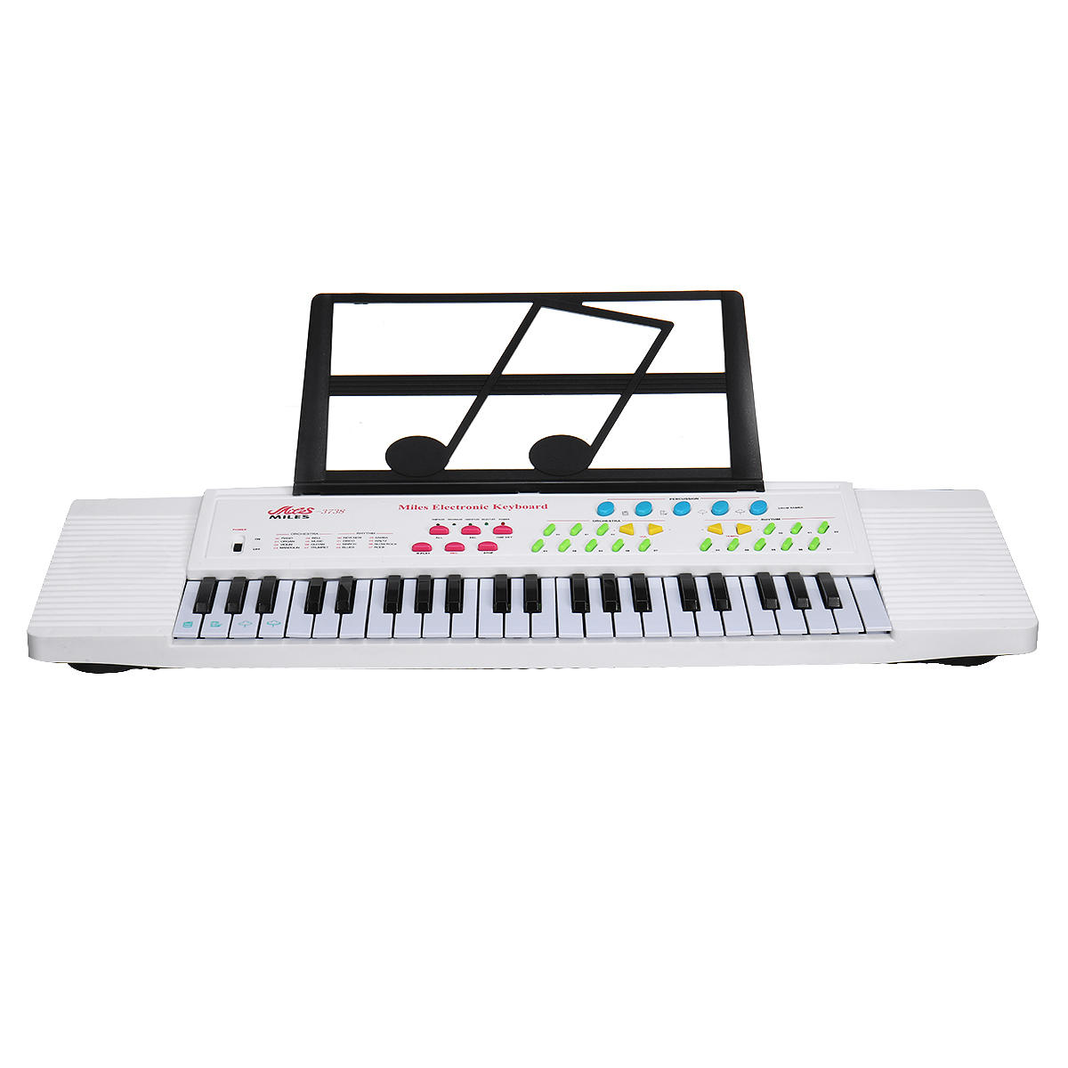 44 Keys Digital Electronic Keyboard Piano with Mini Microphone Music Stand for Children Music Enlightenment