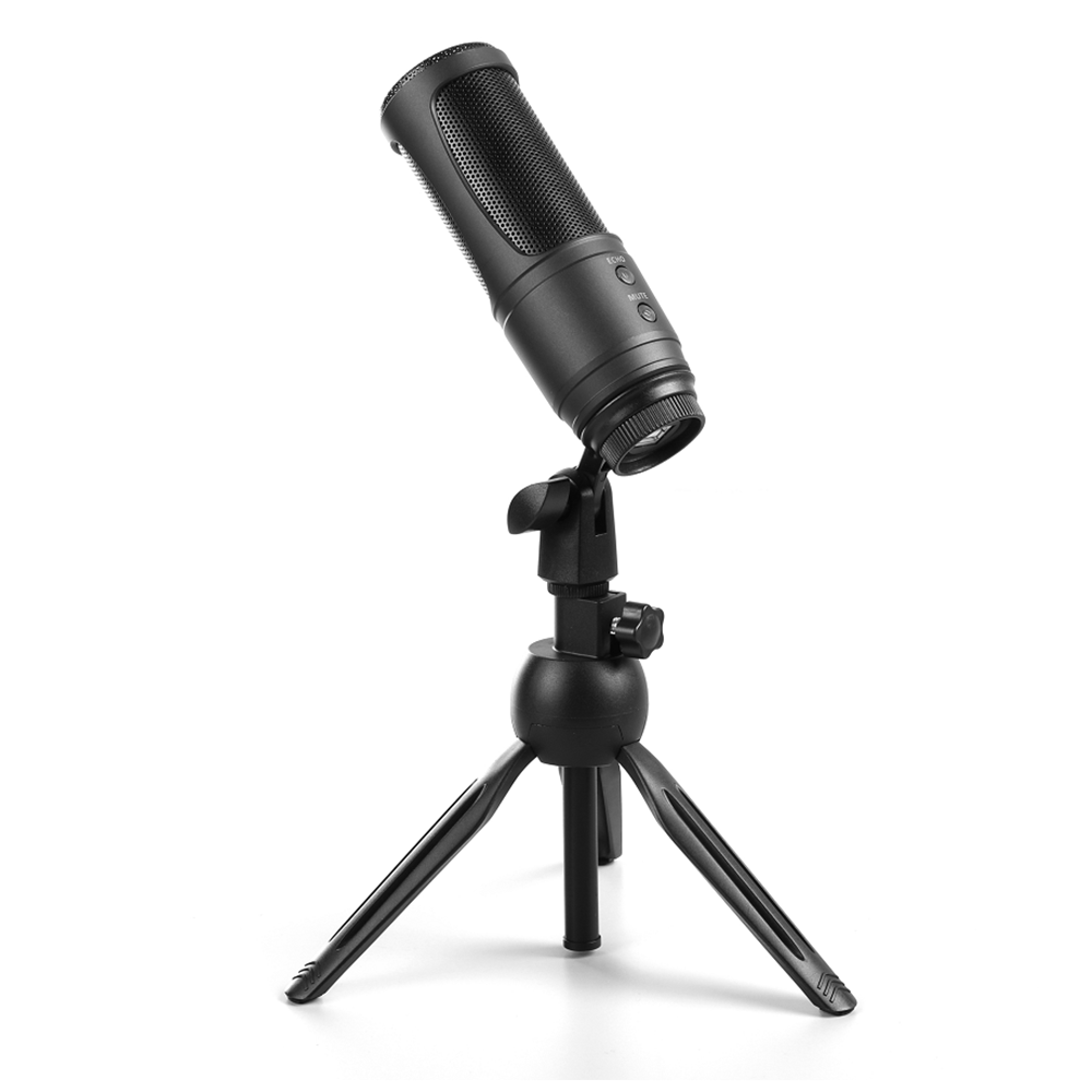 K2S USB Condenser Microphone Meeting Live Streame Game Tripod Professional Condenser Desktop Computer PC FOR Recording Online Cl