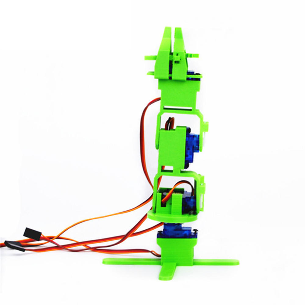 Small Hammer 3D Print DIY 4DOF RC Robot Arm Kit With SG90 Servos COD