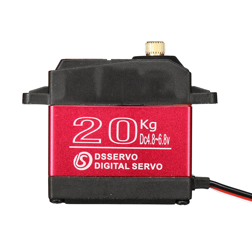 DSSERVO DS3218MG Waterproof 20KG High Speed Metal Gear 180°/270° Digital Servo For 1/8 1/10 1/12 Scale RC Cars