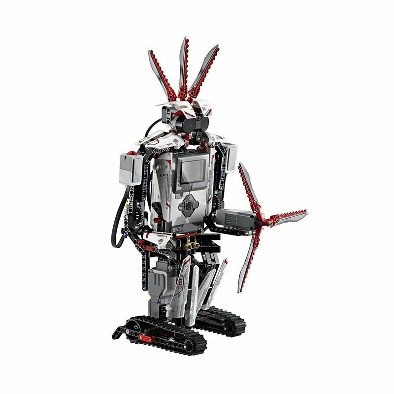 601 Pieces LEGO MINDSTORMS EV3 31313 Robot Kit with Remote Control for Kids Educational STEM Toy for Programming and Learning Ho