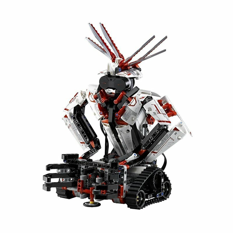 601 Pieces LEGO MINDSTORMS EV3 31313 Robot Kit with Remote Control for Kids Educational STEM Toy for Programming and Learning Ho