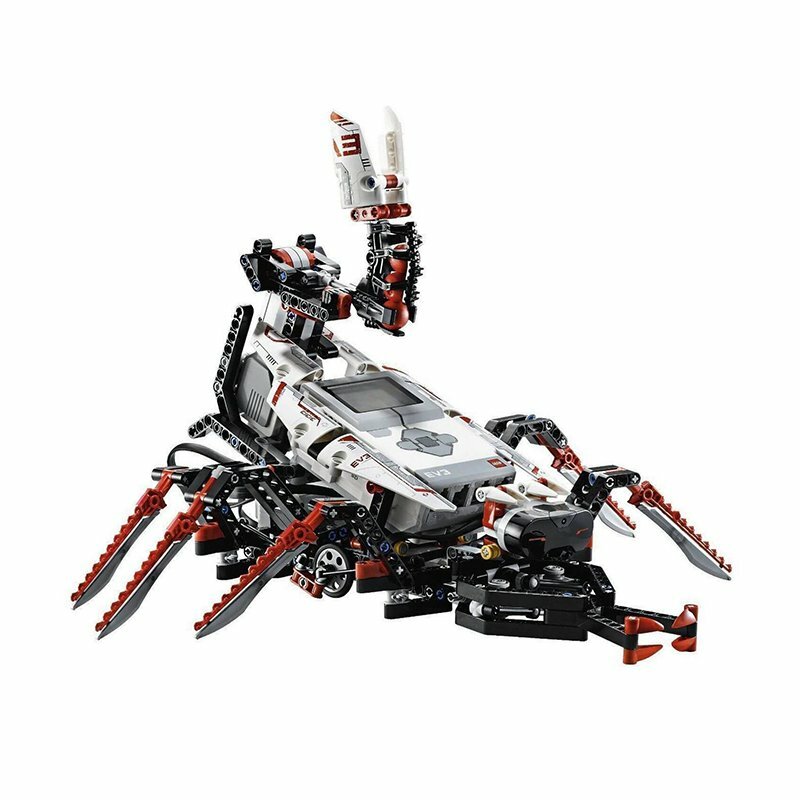 601 Pieces LEGO MINDSTORMS EV3 31313 Robot Kit with Remote Control for Kids Educational STEM Toy for Programming and Learning Ho