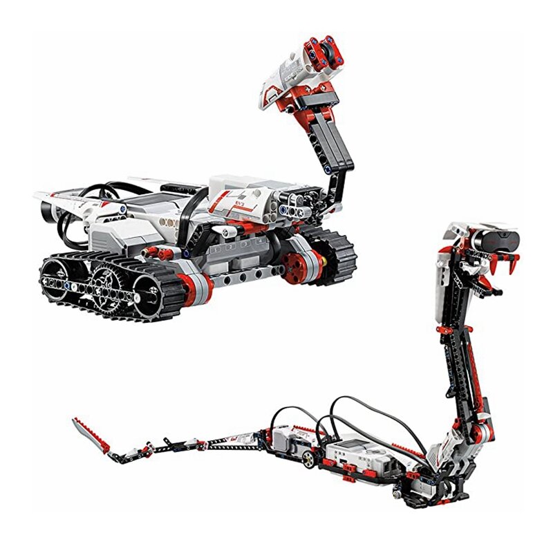 601 Pieces LEGO MINDSTORMS EV3 31313 Robot Kit with Remote Control for Kids Educational STEM Toy for Programming and Learning Ho