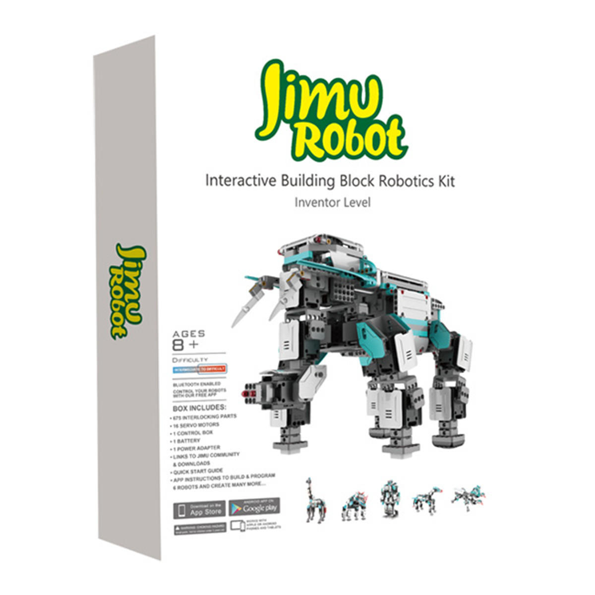 UBTECH Jimu 3D Programmable Creativity DIY Robot Kit 50% Coupon Code: BGYBX50 COD